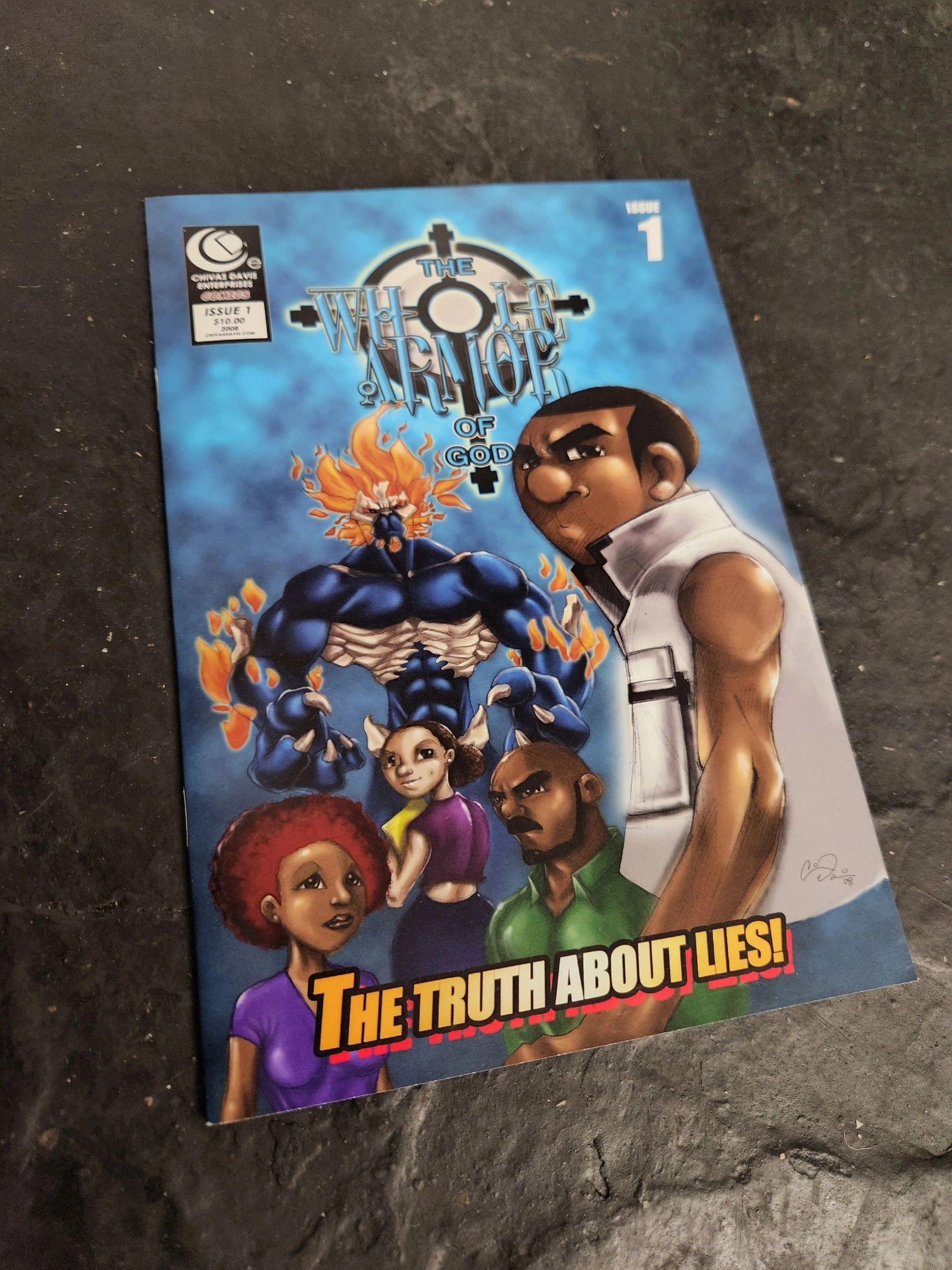 THE WHOLE ARMOR COMIC BOOK ISSUE 1 : THE TRUTH ABOUT LIES
The #1 Best selling Christian Comic Book