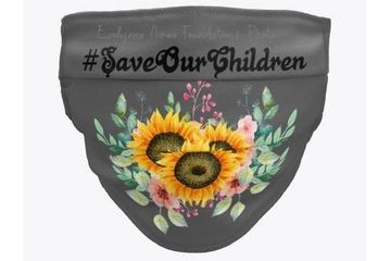#SaveOurChildren Sunflower Face Mask