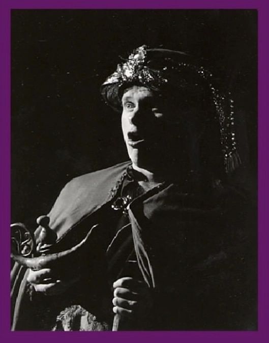 David Finley, tenor, as one of the Three Kings in the opera, "Old Befana". Photo by Jennifer Lester