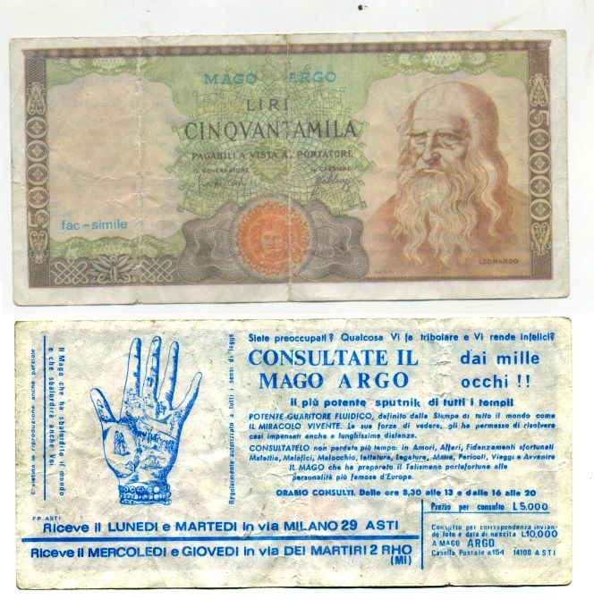 LE CINQANTAMILALIRE DEL MAGO