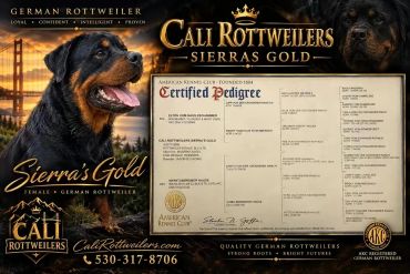 Supplied Sierra’s Gold pedigree graphic.