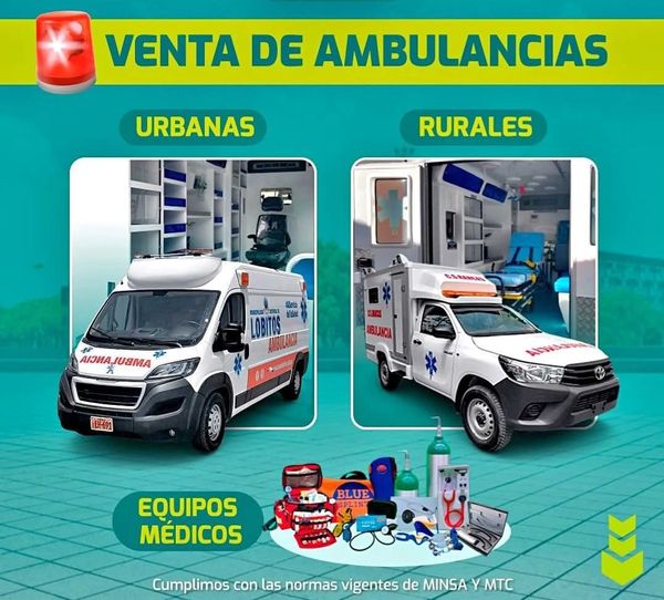 Venta y alquiler de ambulancias