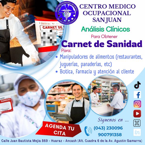 Carnet de Sanidad