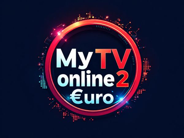 Logo lumineux de My TV Online 2 Euro.