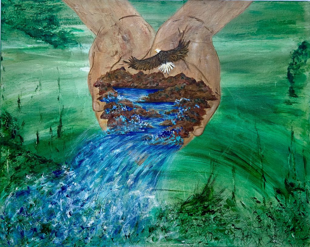 Prophetic painting, “provision”