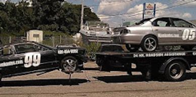 DKs towing hauling scrap cars