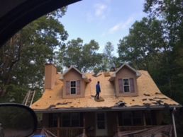 Roof Installation, roofs, Tear off and reroof Blairsville, Ga.