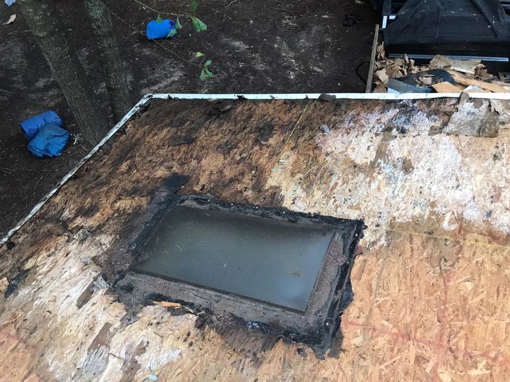 Replacing Skylight that is leaking