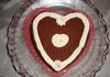 Red Velvet Heart Cake with Cream Cheese Frosting