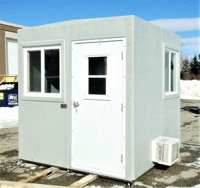 Modular, insulated fiberglass enclosures for guardhouses, kiosks & offices. Customize your enclosure