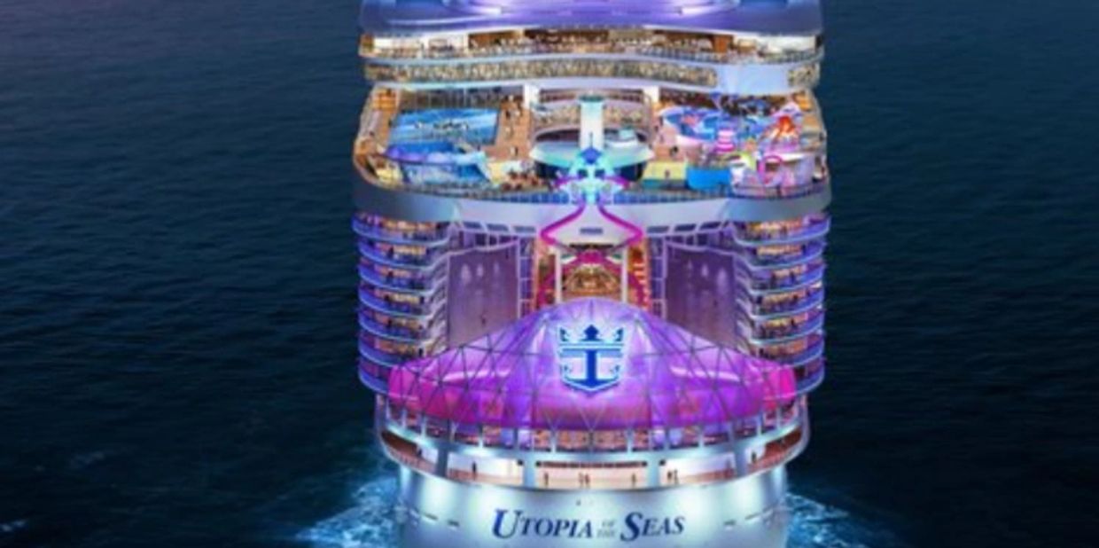 Utopia of the Seas - Photo Credit: Caribbean Cruises International. 