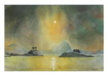 SUILVEN
A4 MOUNTED PRINT.