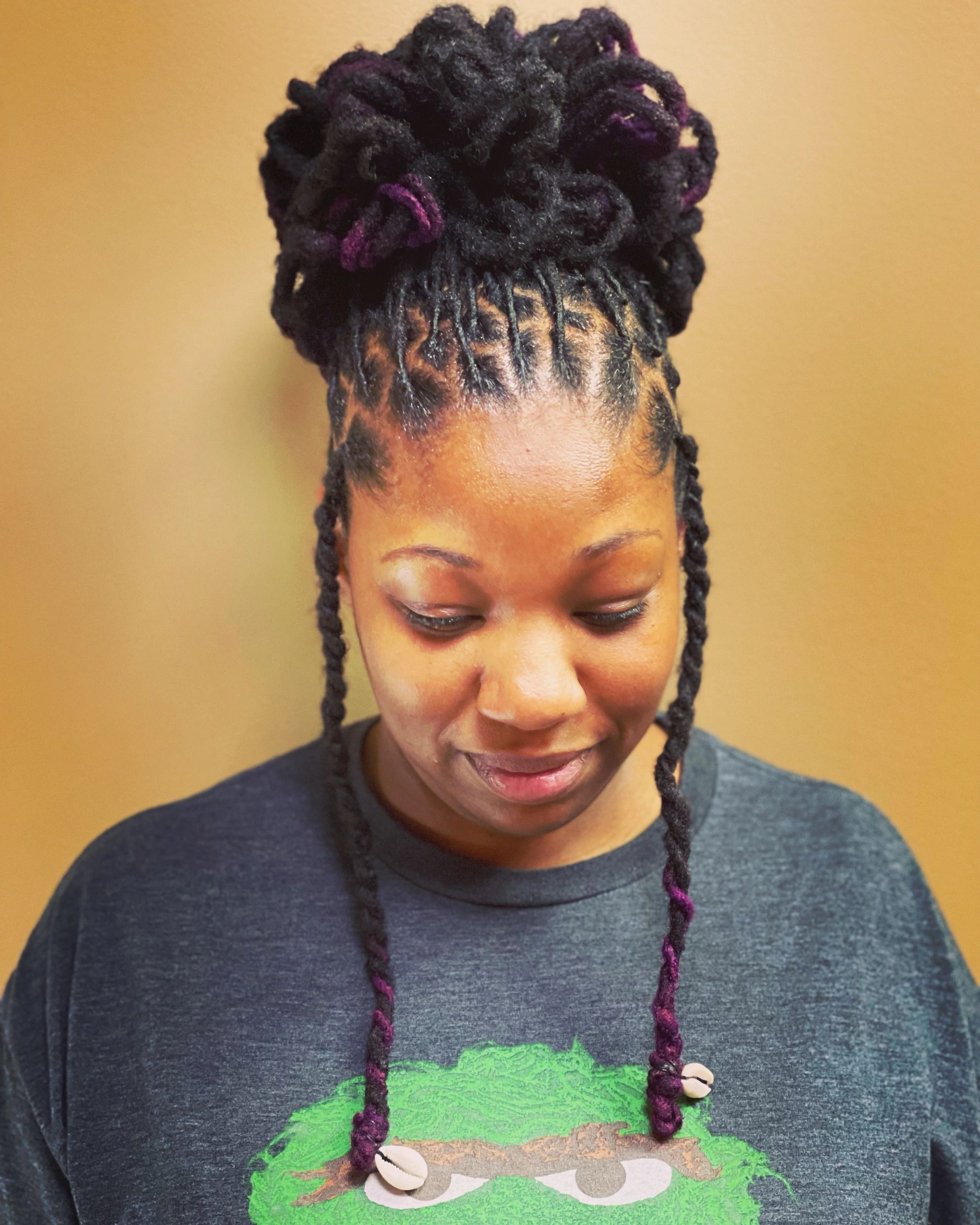 Interlocking for dummies: Retighten/retwist locs - My Locks Journey