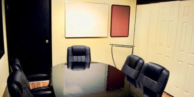  Conference/Meeting Room - Room C
$25 per hour or $90 for 4 Hours Pre-Paid
13’x16’ Room Includes:
WI