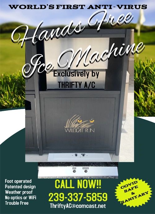 World's First Anti-Virus
Hands Free Ice Machine