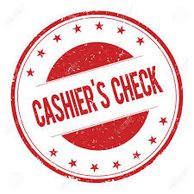 To make a payment with a Cashier's Check, go to you local bank or credit union.