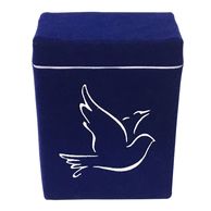 Dove Blue Cremation Urn Bag for Temporary Urn