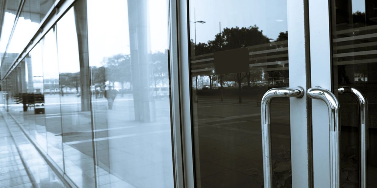 Storefront door repair Surrey