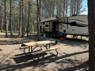 Neys Provincial Park, campsite 3 of Area 1