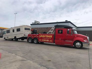 RV Motor Coach Heavy Duty Towing - Burnet Texas