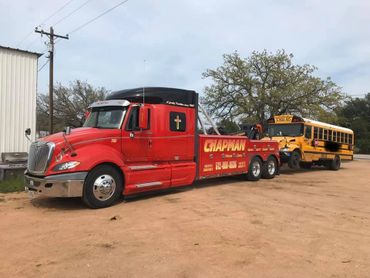 School Bus Heavy Duty Towing - Burnet Texas