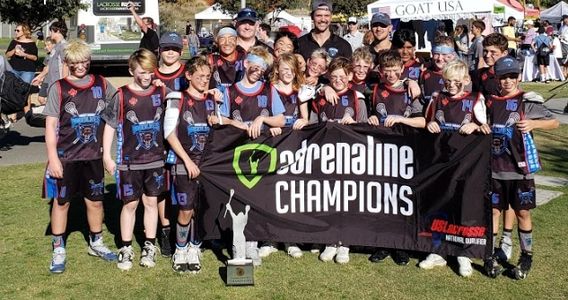 2026 West Coast Wolves Team OC Brawl Champions with Trophy