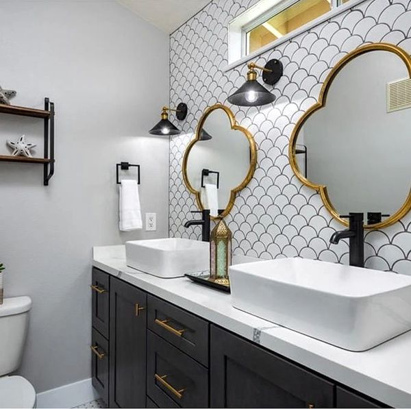 Contemporary Custom Bathroom Vanity