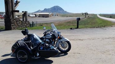 Me at my stomping ground Full Throttle Saloon, new location. The one in Sturgis, SD burnt down Sept