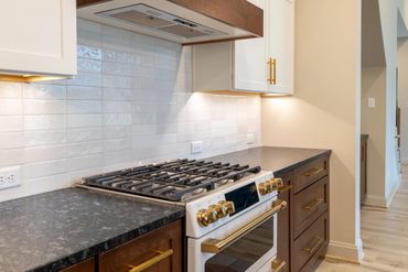 Custom kitchen in a custom home in Richmond VA