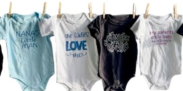 Customised Baby Onesies