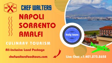 Chef Walters Italy culinary tours in Napoli, Sorrento, and Amalfi.