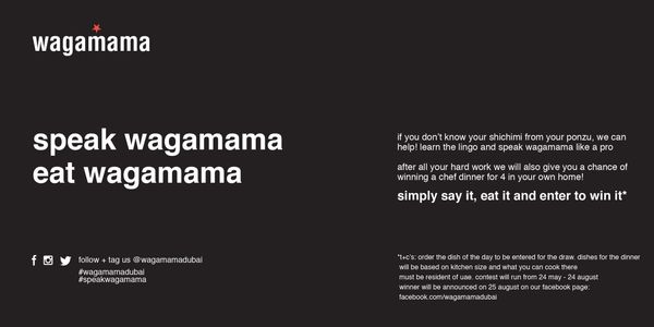 wagamama restaurant campaign