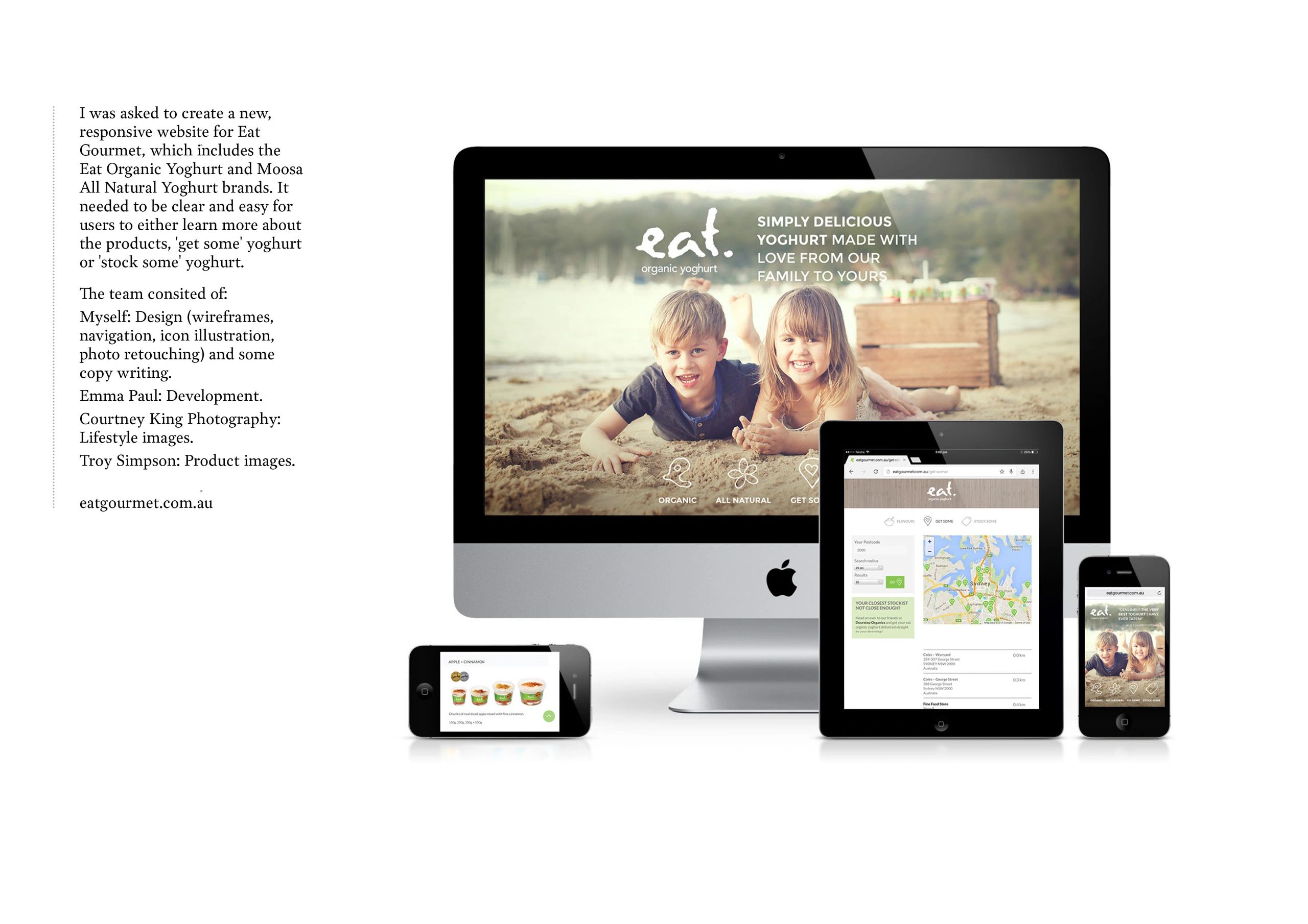 Eat Gourmet Website