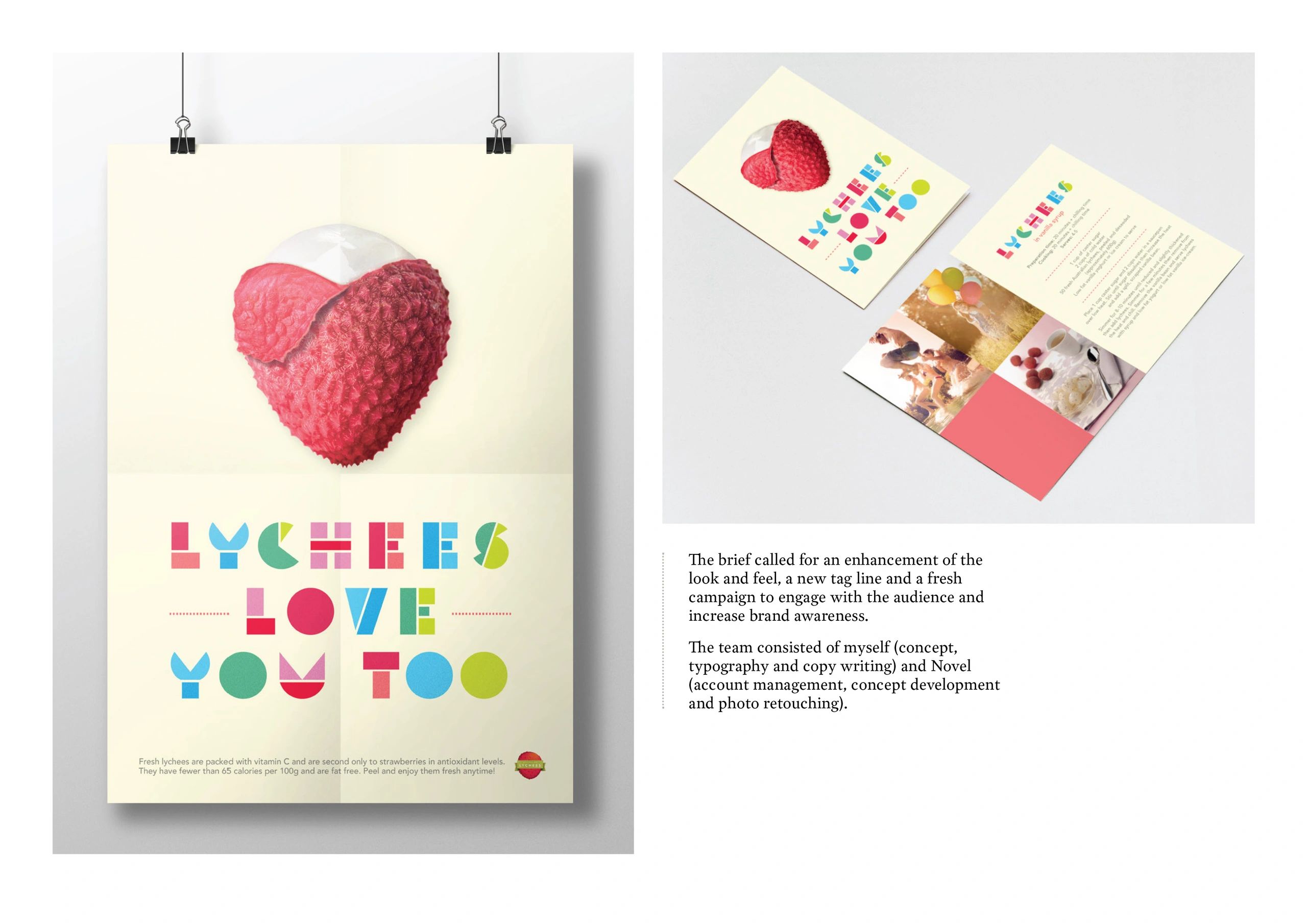 Lychees Australia branding