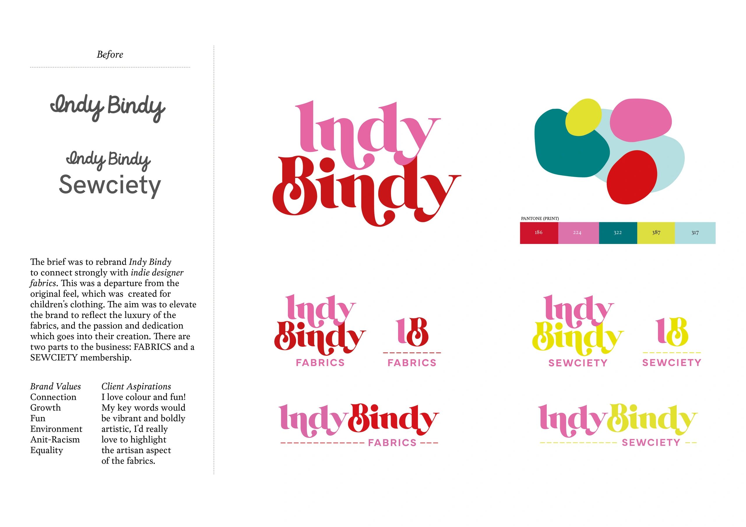 Indy Bindy Brand Design