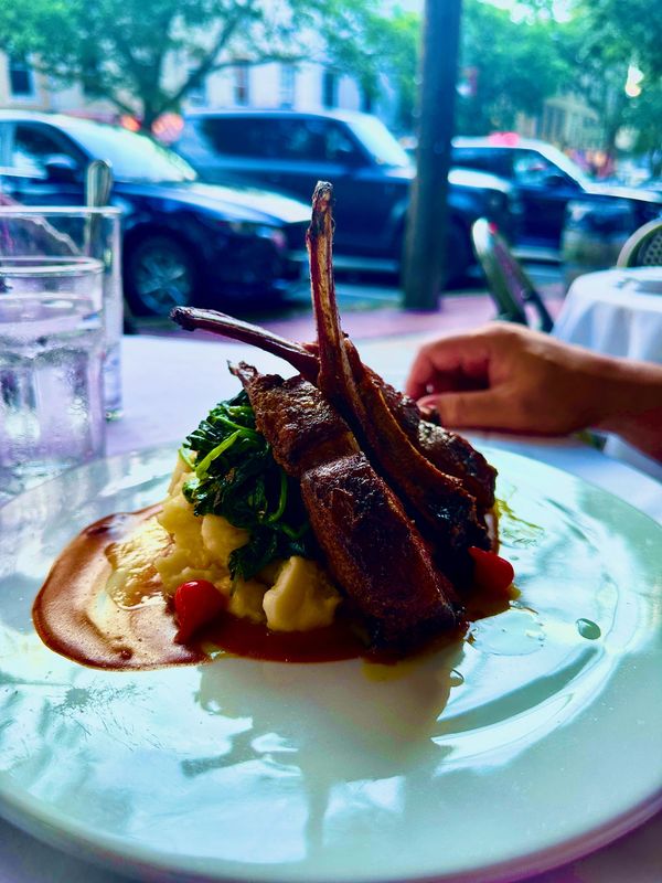 A glorious dish at Page Sag Harbor.