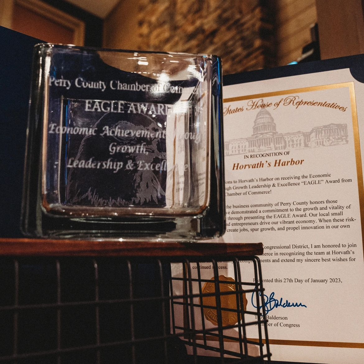Horvath’s Harbor EAGLE award, editors pick award, best in show award