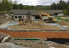 Prepping for concrete at Montessori School of the Berkshires