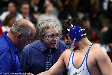 Photo by Mark Beshey
Jeremiah Colon 2017 MSHSL State Tournament