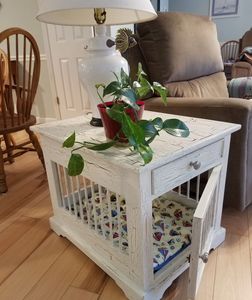 Dog Crate End Table