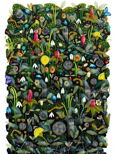 'Creation?' from the Garden of Earthy Delights 'Panels' 2025