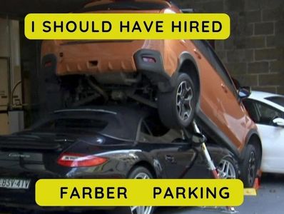 Don't second guess yourself. Make sure to hire Farber Parking for your next event,