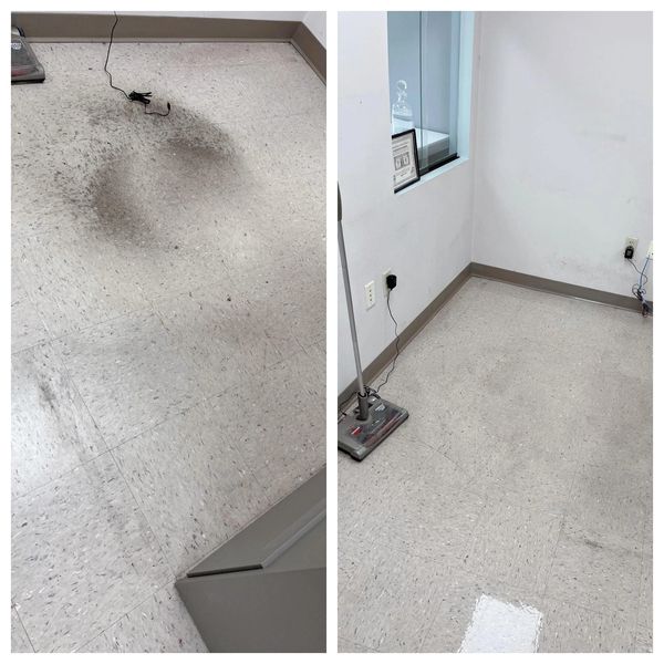 Before and After Commercial Cleaning Results