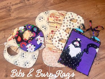 bibs and burp rags