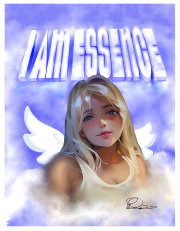 Designed with the energy of love that is planted in the essence of the heart, digitally illustrated.