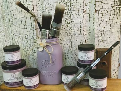 Tattered & Worn Terra Bella Paint and Cling-On Brushes