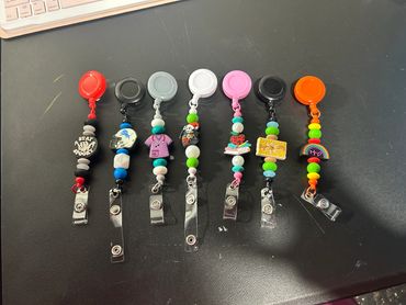Current badge reels we have in stock ready for their forever home!