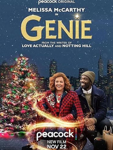 Melissa McCarthy stars in the festive film "Genie" premiering on Peacock.