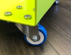 snowmobile track dolly with blue castor wheel calgary alberta canada