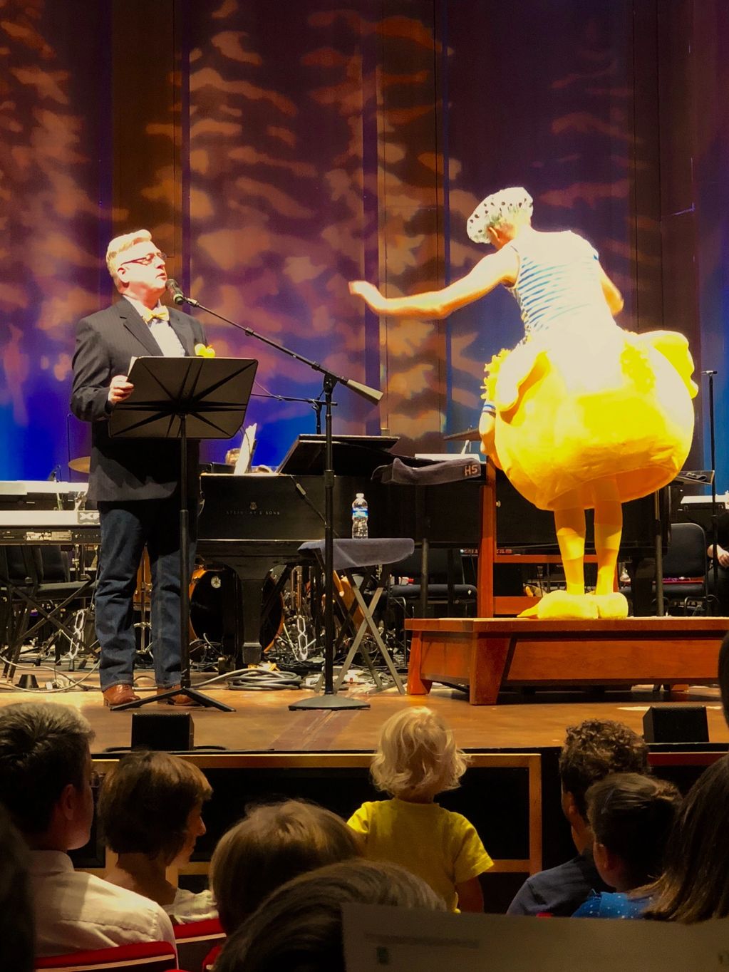 St. John Flynn narrating Peter and the Wolf with the Houston Symphony, October 2018
